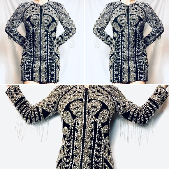 JovanI Masterpiece! A black and silver dress - Picture 5 of 7